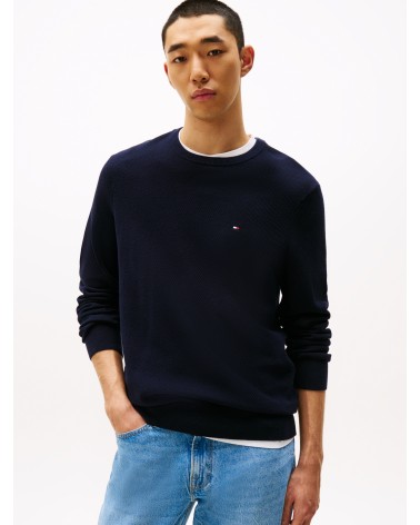 JERSEY CUELLO REDONDO CON TEJIDO STRUCTURE TOMMY HILFIGER