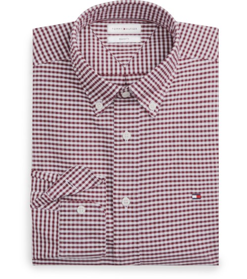 CAMISA HERITAGE OXFORD CUADRO VICHY TOMMY HILFIGER