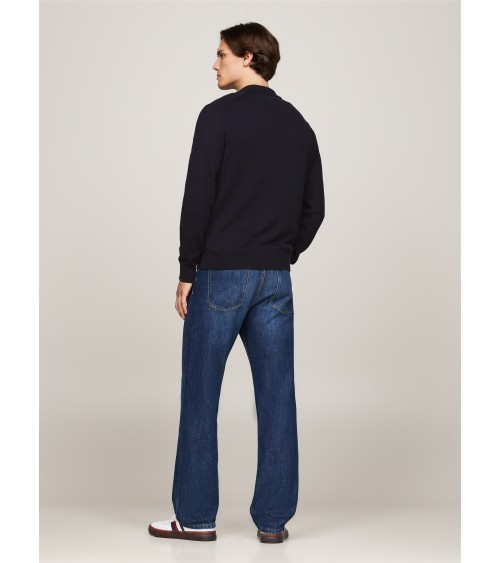 JERSEY TIPO POLO DE ALGODÓN Y CASHMERE TOMMY HILFIGER