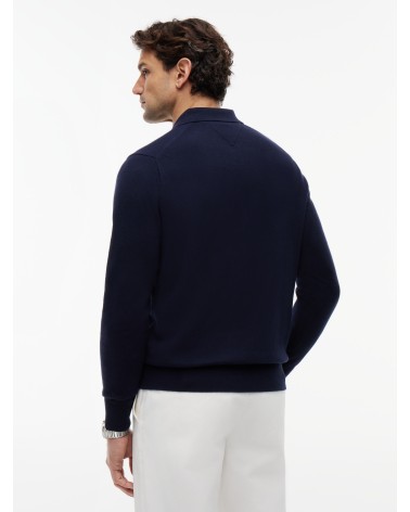 JERSEY TIPO POLO DE ALGODÓN Y CASHMERE TOMMY HILFIGER