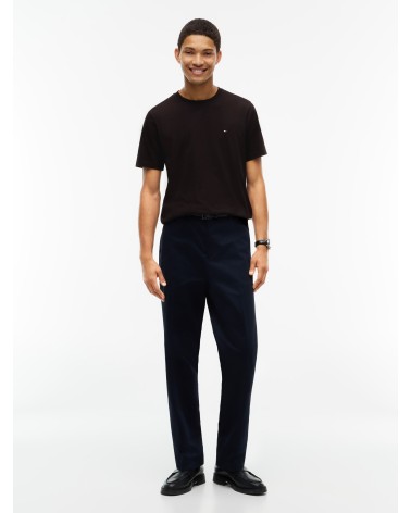 CAMISETA BÁSICA MARRÓN REGULAR FIT DE TOMMY HILFIGER
