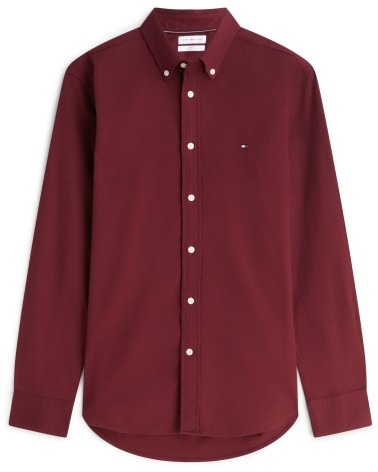 CAMISA LISA DE FRANELA CON ELÁSTICO TOMMY HILFIGER