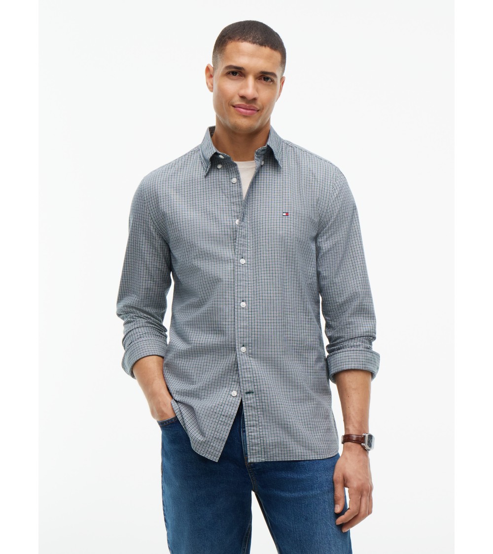 CAMISA HERITAGE OXFORD TARTAN CUADROS TOMMY HILFIGER