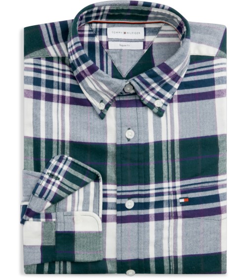 CAMISA DE CUADROS FRANELA TOMMY HILFIGER