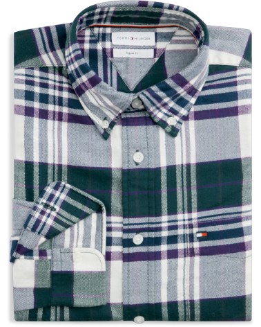 CAMISA DE CUADROS FRANELA TOMMY HILFIGER