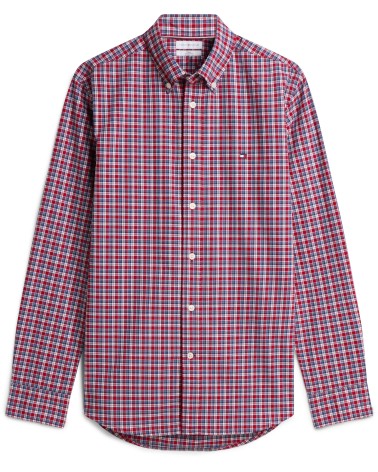 CAMISA FLEX POPLIN DE CUADROS TOMMY HILFIGER