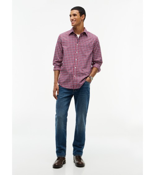 CAMISA FLEX POPLIN DE CUADROS TOMMY HILFIGER