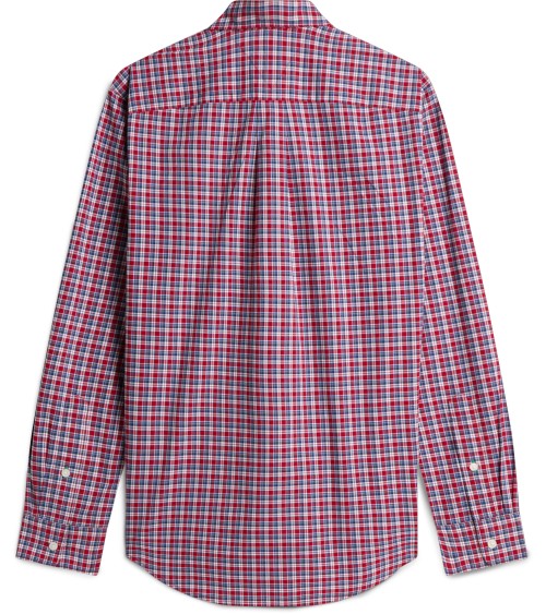 CAMISA FLEX POPLIN DE CUADROS TOMMY HILFIGER