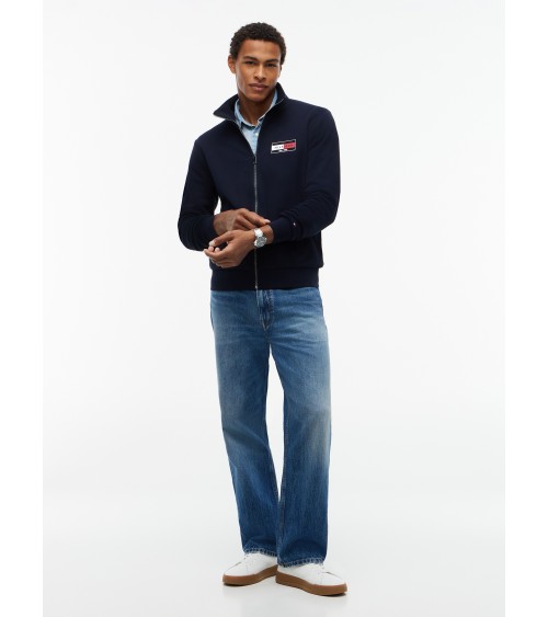 CHAQUETA DE FELPA CON CREMALLERA TOMMY HILFIGER