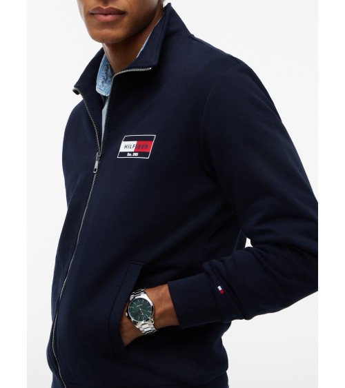 CHAQUETA DE FELPA CON CREMALLERA TOMMY HILFIGER
