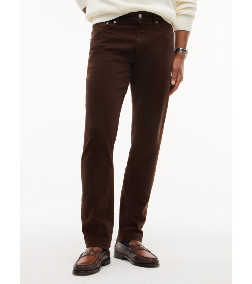 PANTALÓN MARRÓN DENTON DENIM SLIM STRAIGHT TOMMY HILFIGER