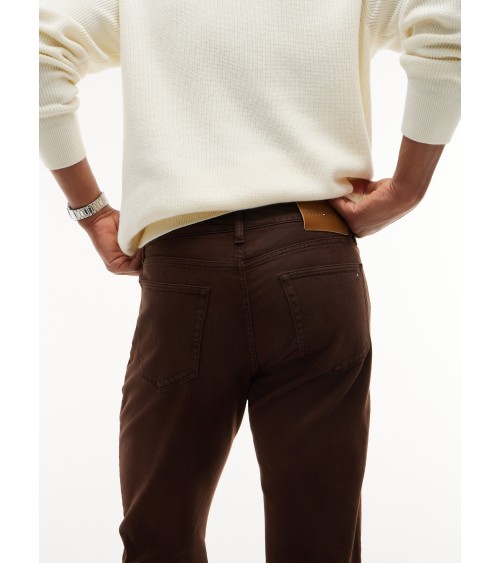 PANTALÓN MARRÓN DENTON DENIM SLIM STRAIGHT TOMMY HILFIGER