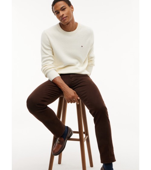 PANTALÓN MARRÓN DENTON DENIM SLIM STRAIGHT TOMMY HILFIGER