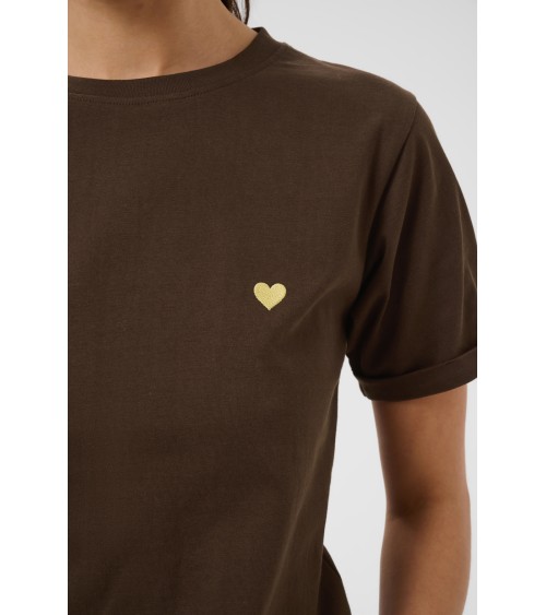 CAMISETA BÁSICA CORAZÓN KAFFE