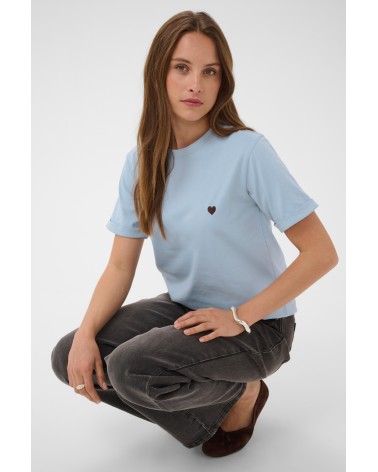 CAMISETA BÁSICA CORAZÓN KAFFE