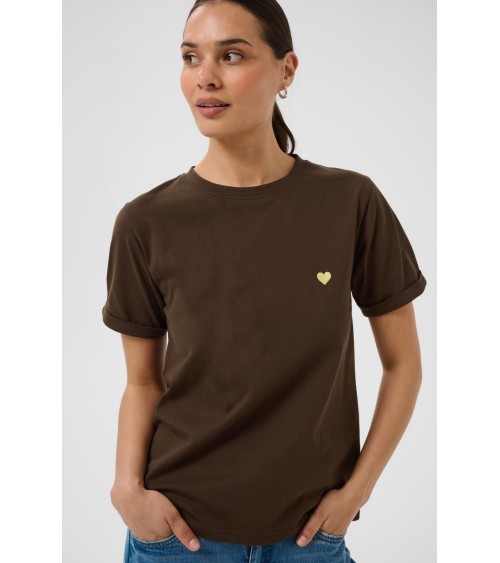 CAMISETA BÁSICA CORAZÓN KAFFE