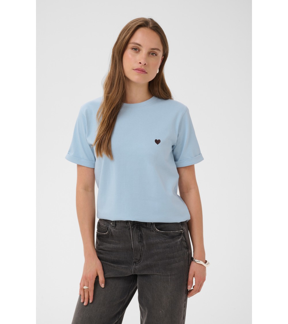 CAMISETA BÁSICA CORAZÓN KAFFE