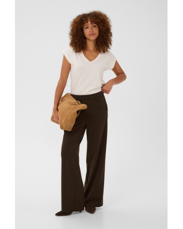 PANTALÓN CONFORTABLE CON GOMA KAFFE