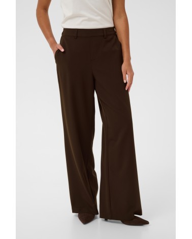 PANTALÓN CONFORTABLE CON GOMA KAFFE