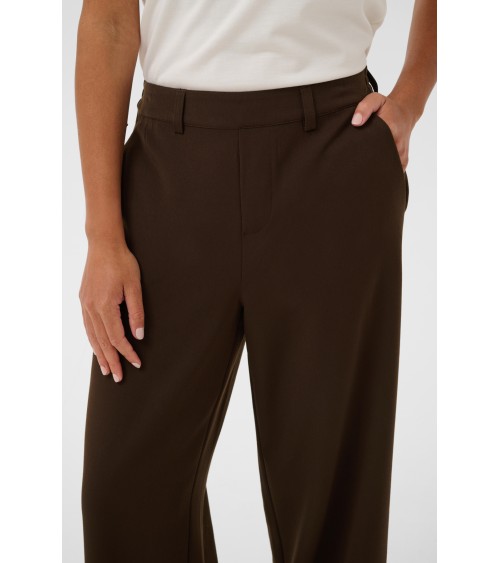 PANTALÓN CONFORTABLE CON GOMA KAFFE