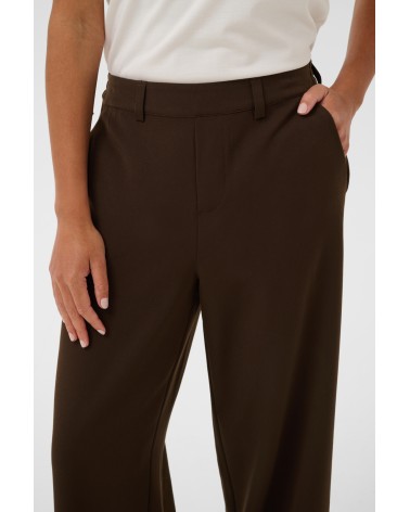 PANTALÓN CONFORTABLE CON GOMA KAFFE