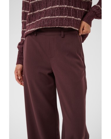 PANTALÓN CONFORTABLE CON GOMA KAFFE