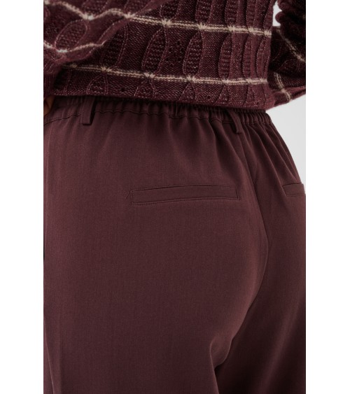 PANTALÓN CONFORTABLE CON GOMA KAFFE