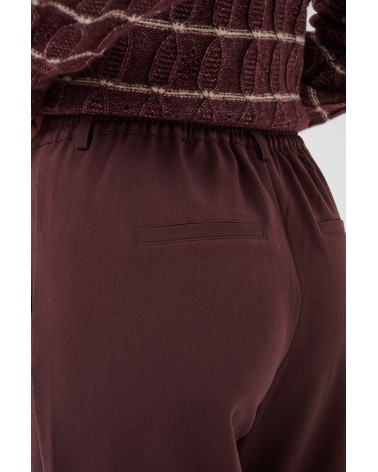PANTALÓN CONFORTABLE CON GOMA KAFFE