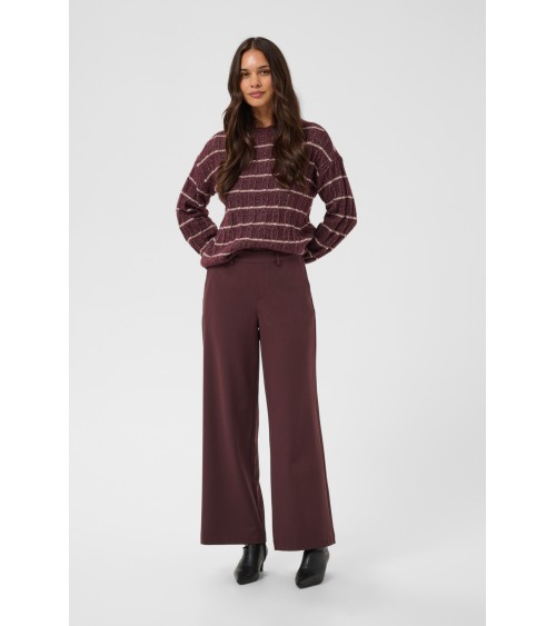 PANTALÓN CONFORTABLE CON GOMA KAFFE