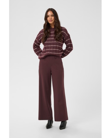 PANTALÓN CONFORTABLE CON GOMA KAFFE