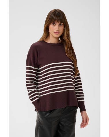 JERSEY BÁSICO DE RAYAS KAFFE