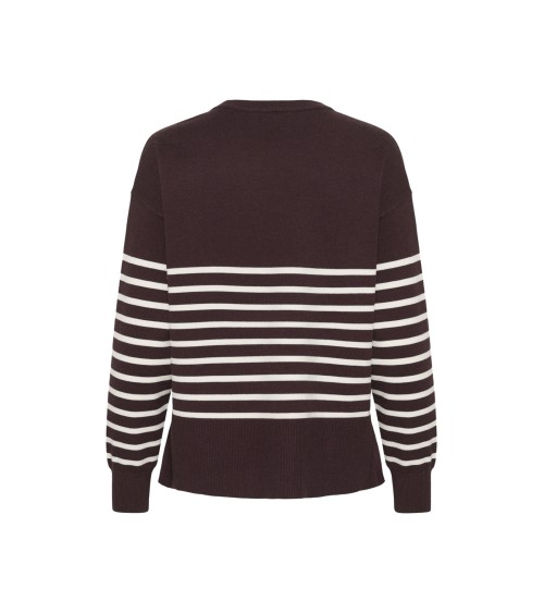 JERSEY BÁSICO DE RAYAS KAFFE