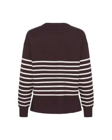 JERSEY BÁSICO DE RAYAS KAFFE