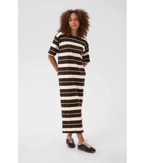 VESTIDO MIDI DE ALGODÓN KAFFE