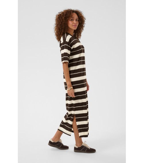 VESTIDO MIDI DE ALGODÓN KAFFE