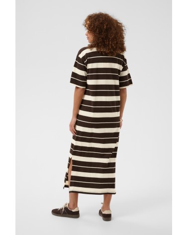 VESTIDO MIDI DE ALGODÓN KAFFE