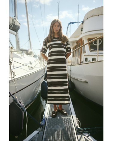 VESTIDO MIDI DE ALGODÓN KAFFE