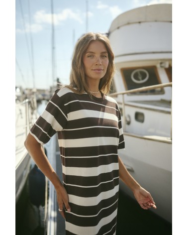 VESTIDO MIDI DE ALGODÓN KAFFE