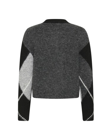 JERSEY ROMBOS MEZCLA LANA Y ALPACA DE KAFFE