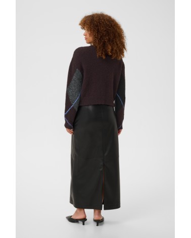 JERSEY ROMBOS MEZCLA LANA Y ALPACA DE KAFFE