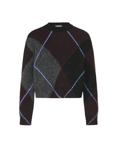 JERSEY ROMBOS MEZCLA LANA Y ALPACA DE KAFFE