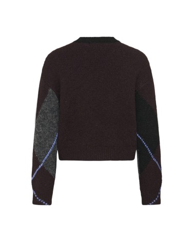 JERSEY ROMBOS MEZCLA LANA Y ALPACA DE KAFFE