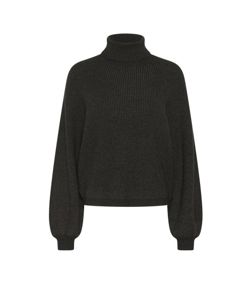 JERSEY ACANALADO DE CUELLO VUELTO KAFFE