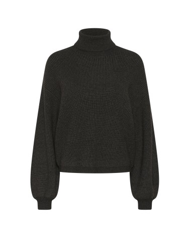 JERSEY ACANALADO DE CUELLO VUELTO KAFFE