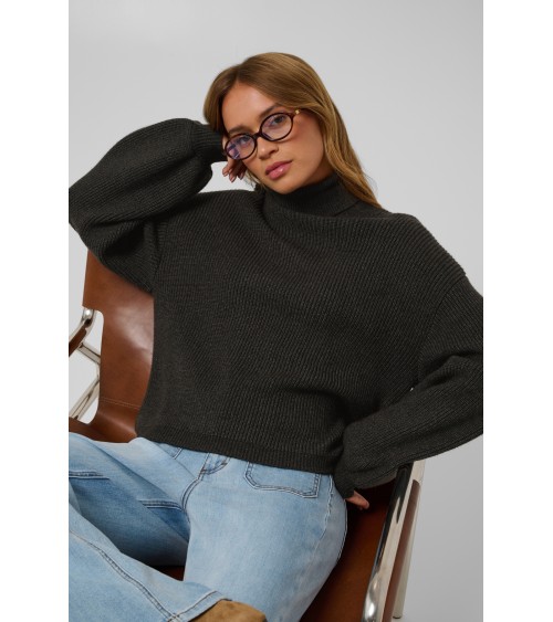 JERSEY ACANALADO DE CUELLO VUELTO KAFFE
