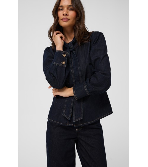 BLUSA DENIM LAZADA DE KAFFE