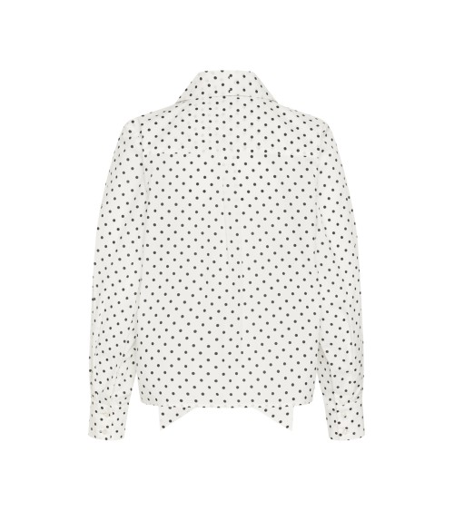 BLUSA MILLY CON LAZADA DE LUNARES KAFFE