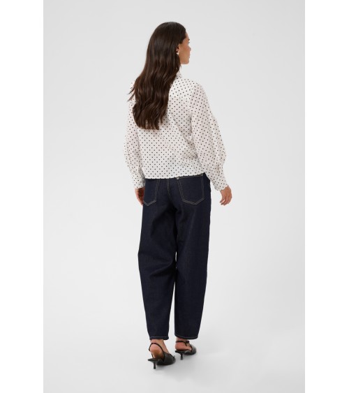 BLUSA MILLY CON LAZADA DE LUNARES KAFFE