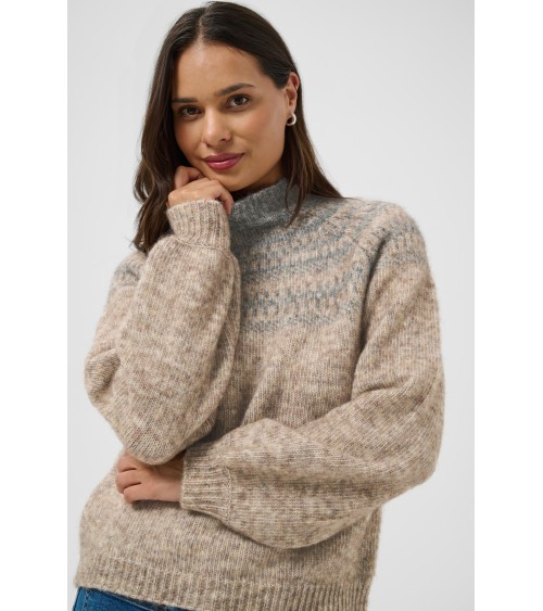 JERSEY DE GRECAS CUELLO CHIMENEA KAFFE