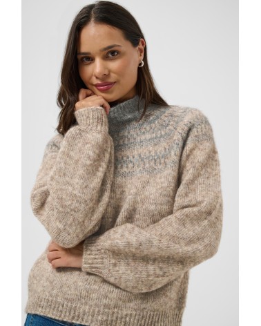 JERSEY DE GRECAS CUELLO CHIMENEA KAFFE